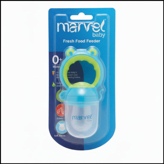 Marvel Baby Fresh Food Feeder | BPA Free Silicone Mesh & Teething Relief - Fortune Store