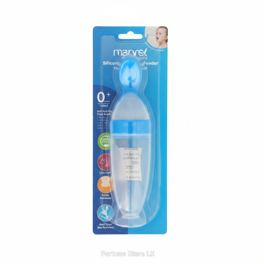 Marvel Baby PP BPA Free Silicone Squeeze Feeder 0M+ - Fortune Store