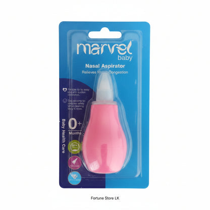 Marvel Baby Dropper Type Nose Cleaner | BPA Free Soft Silicone Nasal Aspirator - Fortune Store
