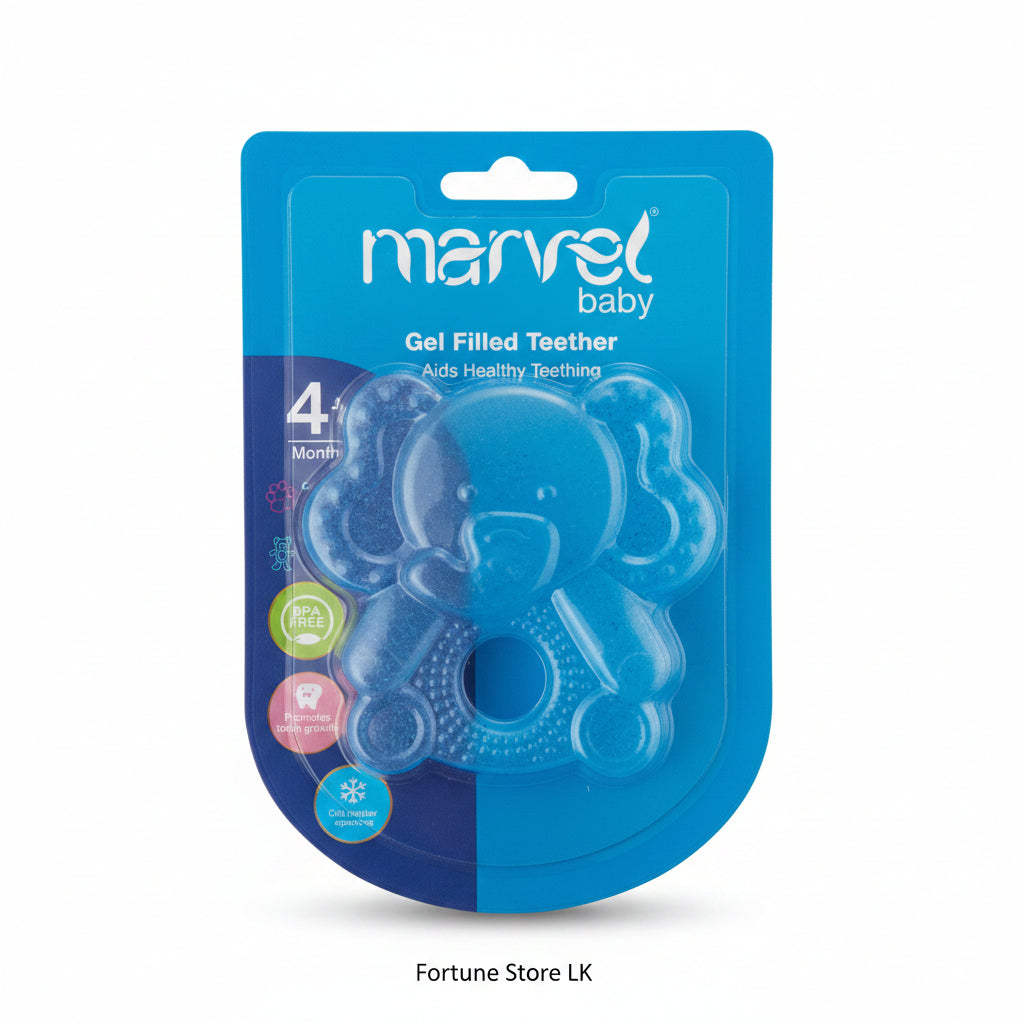 Marvel Baby Gel Filled Teether (4M+) – Soothing Cooling Relief for Tender Gums