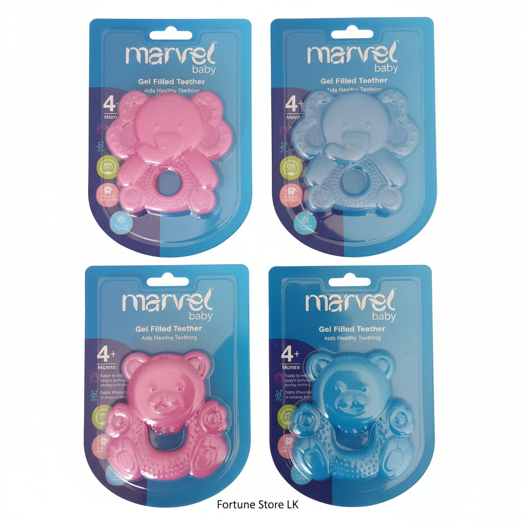 Marvel Baby Gel Filled Teether (4M+) – Soothing Cooling Relief for Tender Gums