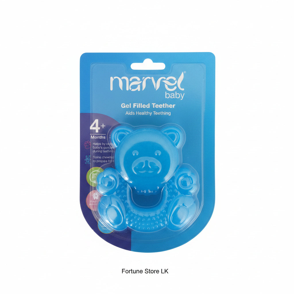 Marvel Baby Gel Filled Teether (4M+) – Soothing Cooling Relief for Tender Gums