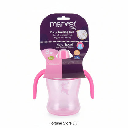 Marvel Baby Training Cup with Easy-Grip Handles 8M+ | BPA-Free Spill-Proof Sippy Cup