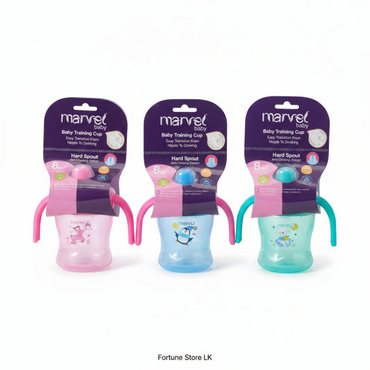 Marvel Baby Training Cup with Easy-Grip Handles 8M+ | BPA-Free Spill-Proof Sippy Cup