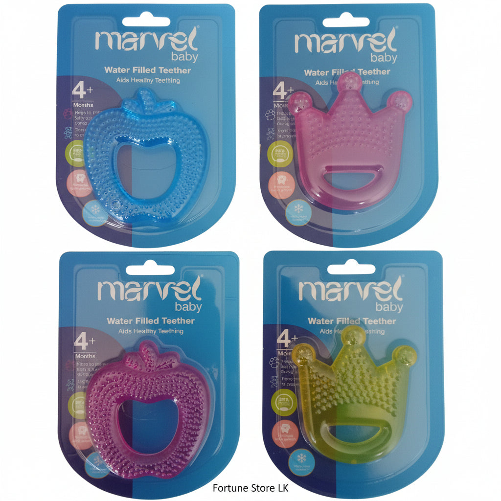 Marvel Baby Water Filled Teether (4M+) – Gentle Cooling Relief for Teething Babies