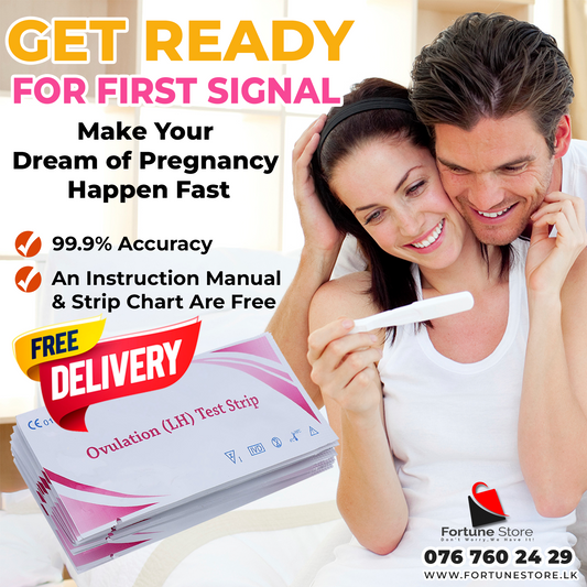 Accurate Ovulation Test Strips | Easy & Reliable Fertility Predictor | Free Delivery - Fortune Store