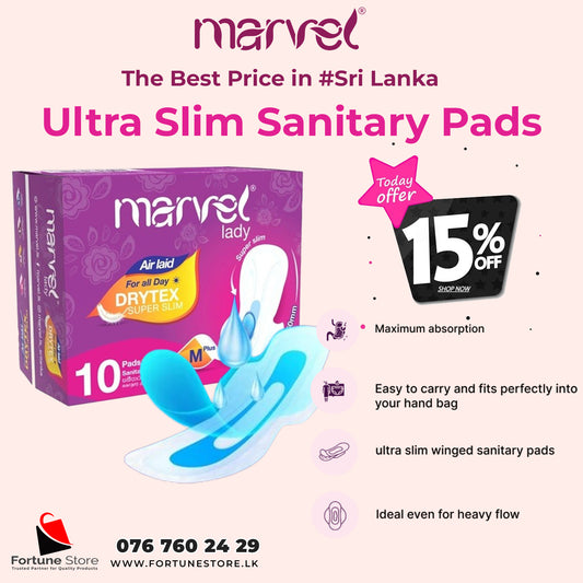 Marvel Lady Sanitary Pads - 10pcs | Ultimate Comfort and Protection for Women