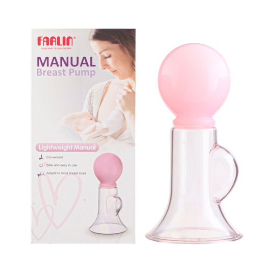 Farlin Manual Breast Pump | Comfortable & Portable Breastfeeding Pump - Fortune Store