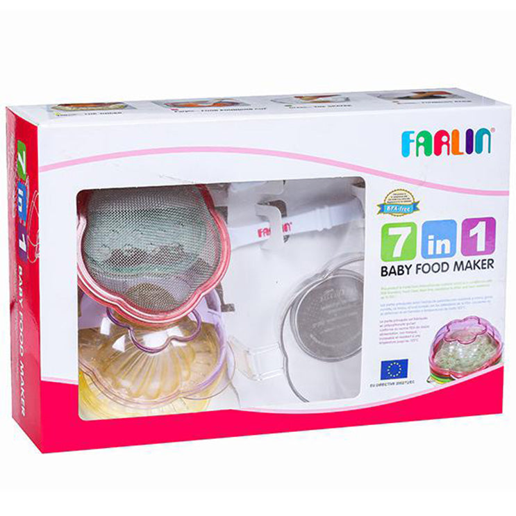 Farlin 7-In-1 Baby Food Maker | Fresh, Healthy, and Nutritious Meals for Your Baby | Made Simple - Fortune Store