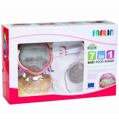 Farlin 7-In-1 Baby Food Maker | Fresh, Healthy, and Nutritious Meals for Your Baby | Made Simple - Fortune Store