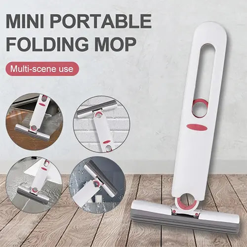 New Portable Mini Mop,Self-Squeeze Mini Mop