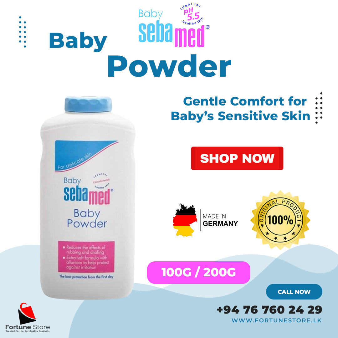 Sebamed Baby Powder 100g / 200g - Gentle Comfort for Your Baby's Sensitive Skin - Fortune Store