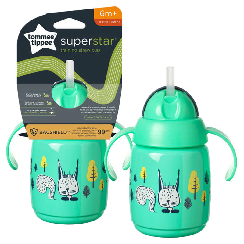 Tommee Tippee Trainer Straw Cup 300ml - Your Baby’s Best Transition to Independent Drinking - Fortune Store