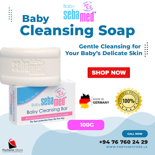 Sebamed Baby Cleansing Bar 100g / 150g - Gentle Cleansing for Healthy Baby Skin