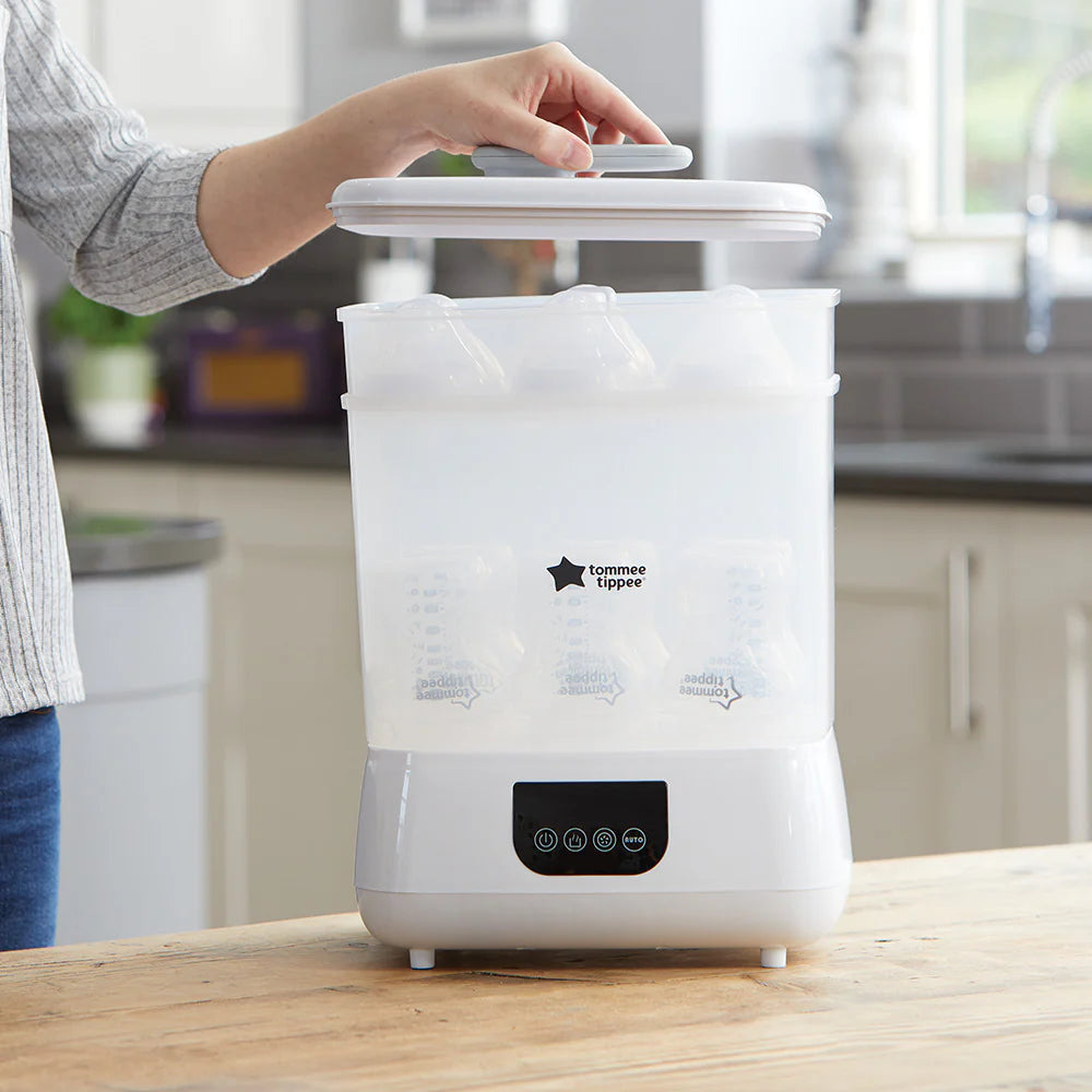 Tommee Tippee Advanced Steri-Dryer Electric Steriliser & Dryer – Ultimate Hygiene for Baby's Essentials - Fortune Store