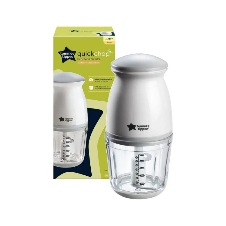 Tommee Tippee Quickchop Baby Food Blender – Fast, Fresh, and Easy Baby Meals - Fortune Store