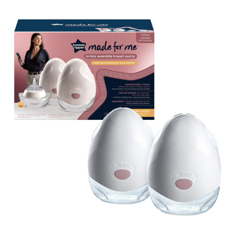 Tommee Tippee Made for Me Double Wearable Breast Pump - Hands-Free Convenience for Busy Moms | Free Delivery - Fortune Store