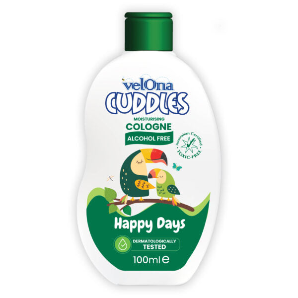 Velona Cuddles Moisturising Cologne 100ml | Happy Days | Playful Moments | Peaceful Slumber - Fortune Store