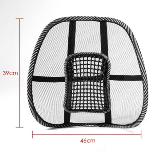 Mesh Back Support for Chairs Car Seat Back Pain Relief - Fortune Store