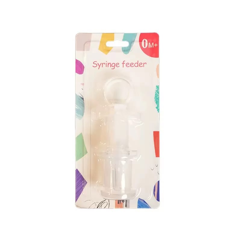 Baby Syringe Feeder with Silicone Tip | Precise Oral Medicine & Liquid Supplement Dispenser - Fortune Store