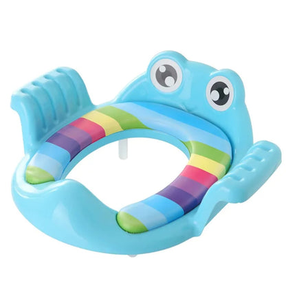 Premium Portable Baby Toilet Training Potty Seat | Ergonomic & Non-Slip Toddler Toilet Trainer