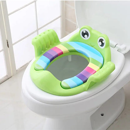 Premium Portable Baby Toilet Training Potty Seat | Ergonomic & Non-Slip Toddler Toilet Trainer