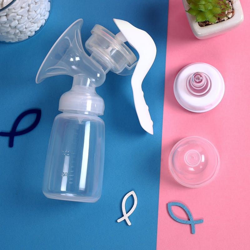 Comfortable Manual Breast Pump | 150ml Capacity | BPA-Free & Portable | Free Delivery - Fortune Store