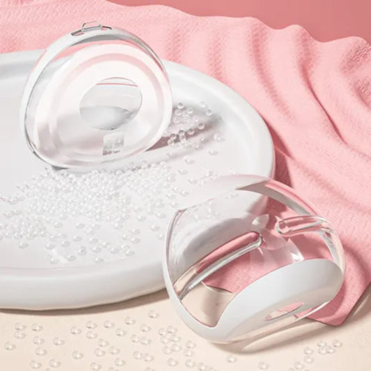 2-in-1 Hands-Free Breast Milk Collector with Manual Breast Pump 1 pcs | Convenient & Efficient Feeding Solution | Free Delivery - Fortune Store