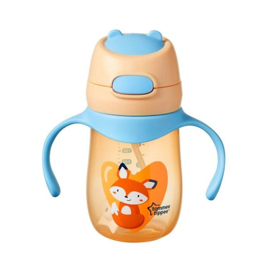 Tommee Tippee Weighted Straw Cup 6m+ 240ml | Effortless Sipping for Little Explorers!