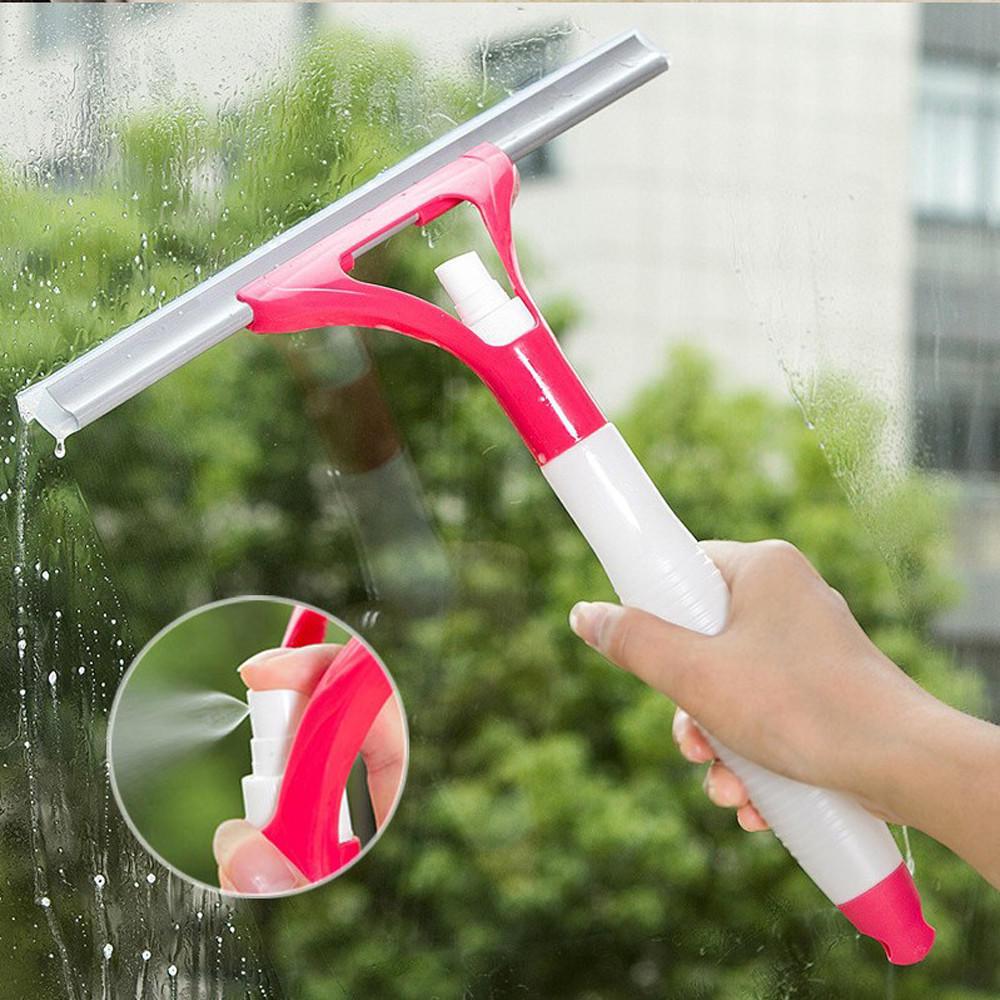 Window Glass Spray Cleaning Brush Water Glass Scratch Car Glazing Door Floor Wash Cleaner Tools