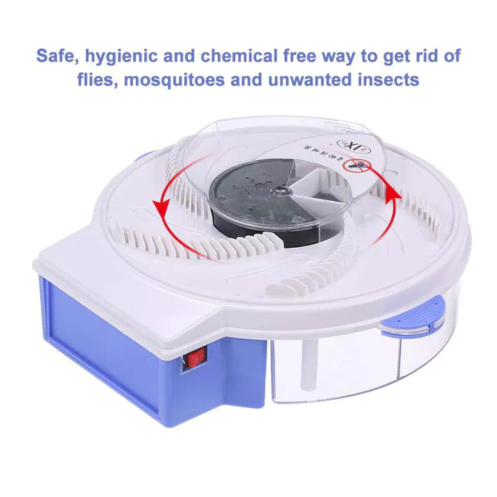 Rotating Fly Catcher USB type Electric Fly Trap with bait Pest Control Electric anti Fly Killer Trap Pest Catcher - Fortune Store