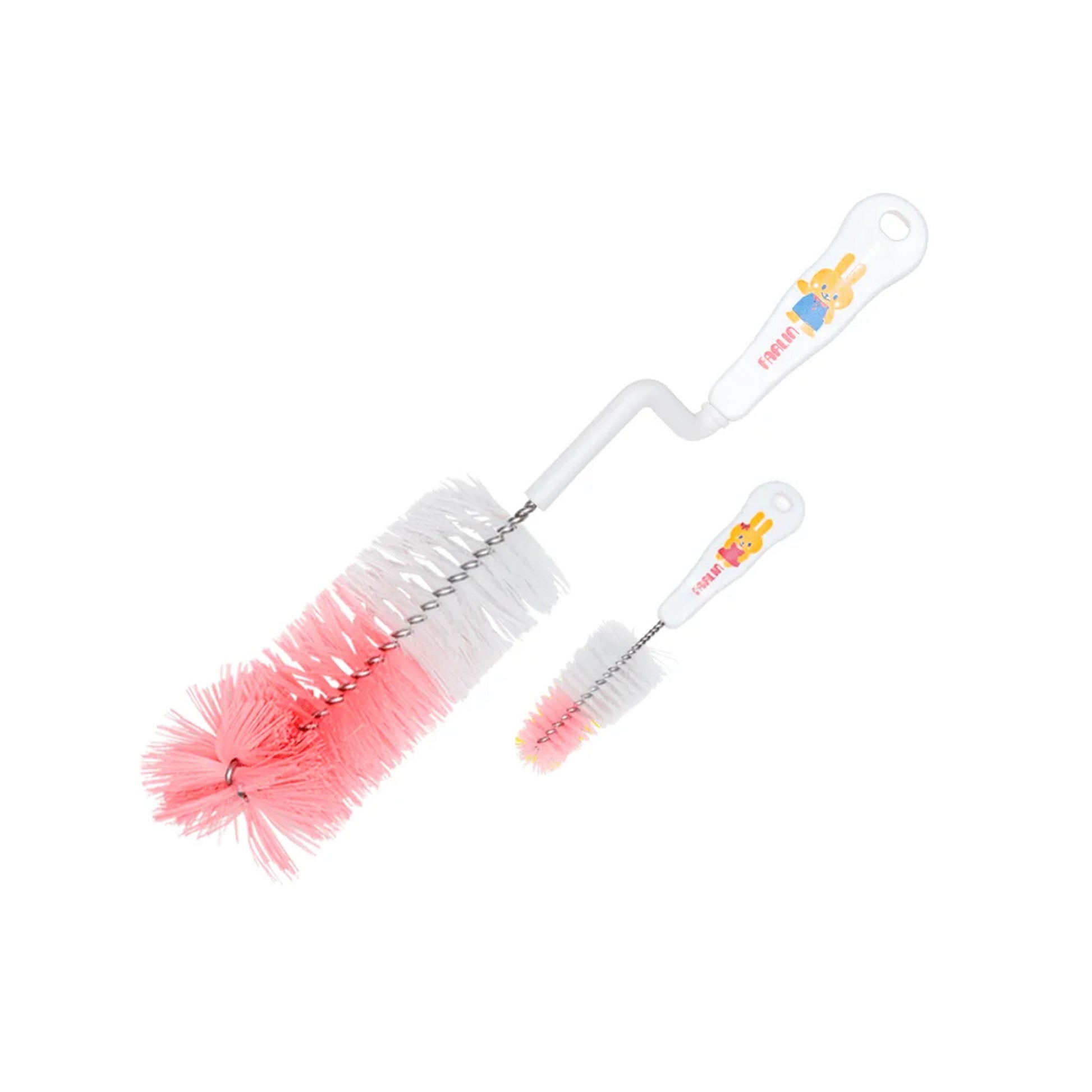 Farlin Bottle & Nipple Cleansing Brush | Hygienic & Gentle Baby Bottle Cleaning Solution - Fortune Store