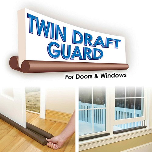 Door Guard Twin Draft Guard Double Sided Door Guard / Door Protector