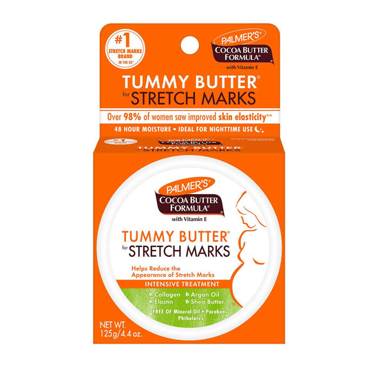Palmer’s Cocoa Butter Formula Tummy Butter for Stretch Marks 125g | Deep Nourishment for Stretch Mark Prevention
