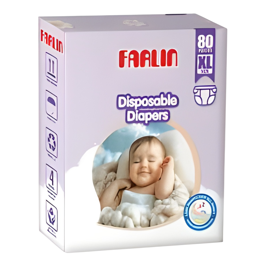 Farlin Baby Diapers XL (TAPE) 80pcs 13+kg | Ultimate Comfort & Leak Protection | Free Delivery