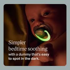 Tommee Tippee Night Glow Soothers (0-6m) | Twin Pack | The Perfect Companion for Your Newborn’s Sleep. - Fortune Store