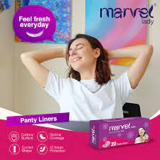 Marvel Lady Panty Liners – 20pcs | Stay Fresh & Confident All Day - Fortune Store