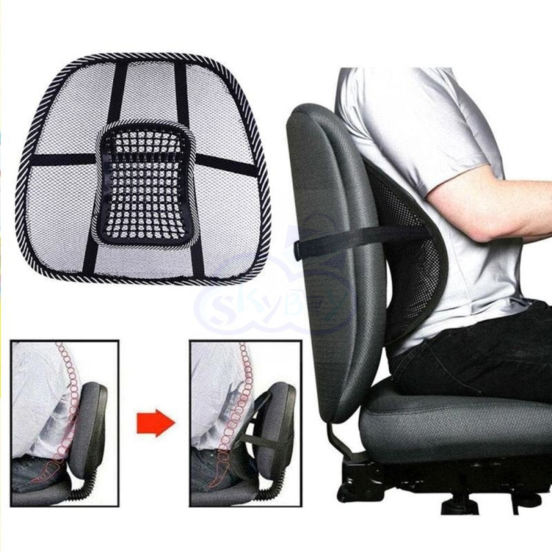 Mesh Back Support for Chairs Car Seat Back Pain Relief - Fortune Store