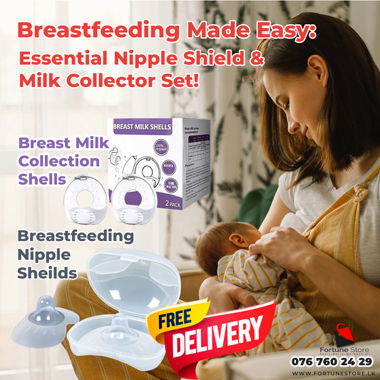 Ultimate Nursing Bundle: Nipple Shield & Breastmilk Collector Combo - Fortune Store