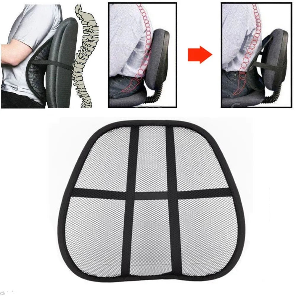 Mesh Back Support for Chairs Car Seat Back Pain Relief