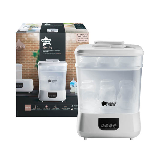 Tommee Tippee Advanced Steri-Dryer Electric Steriliser & Dryer – Ultimate Hygiene for Baby's Essentials - Fortune Store