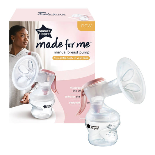 Tommee Tippee Made for Me™ Single Manual Breast Pump: Convenient, Portable, and Comfortable - Fortune Store