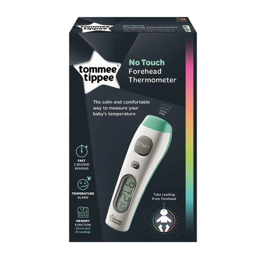 Tommee Tippee No Touch Baby Forehead Thermometer | Safe, Quick, and Hassle-Free Temperature Monitoring