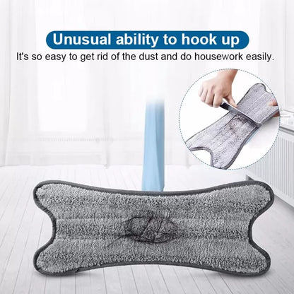 X – Shaped Micro Fiber 360° Rotating Lazy Mop the Folding Self – Twist Horizontal Mop Perfect Cleaning of All Types of Floor - Fortune Store